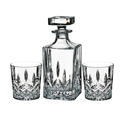 Marquis by Waterford Markham 3 Piece Whiskey Decanter Set
