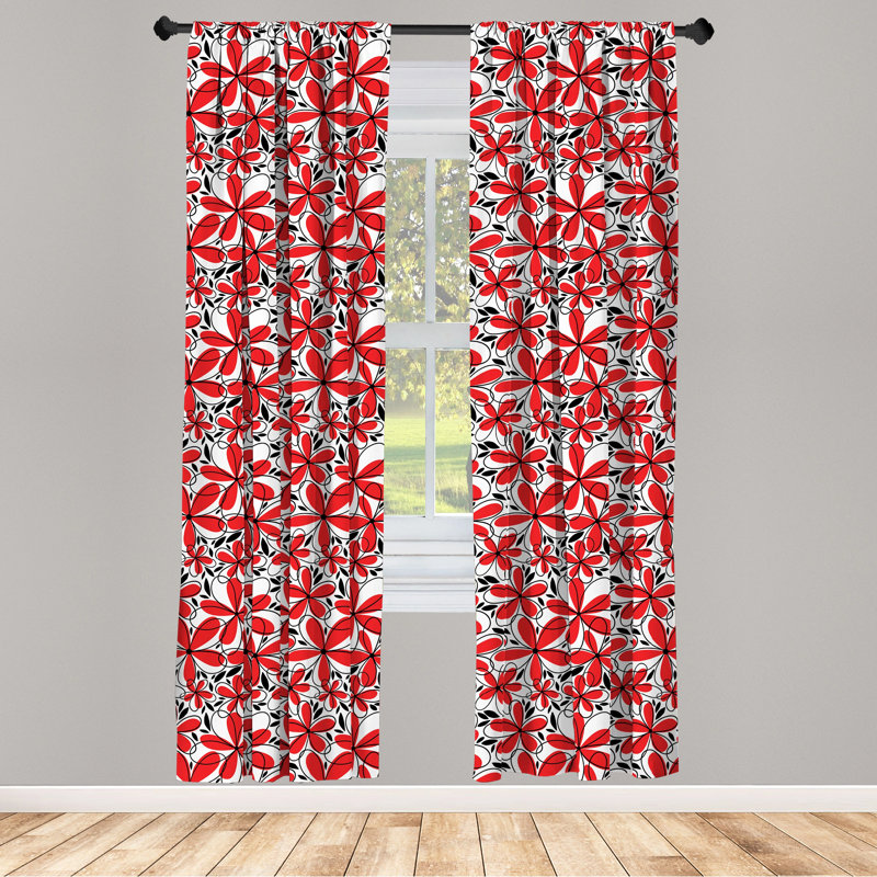 Semi-Sheer Rod Pocket Sliding Panel, 28" x 95"