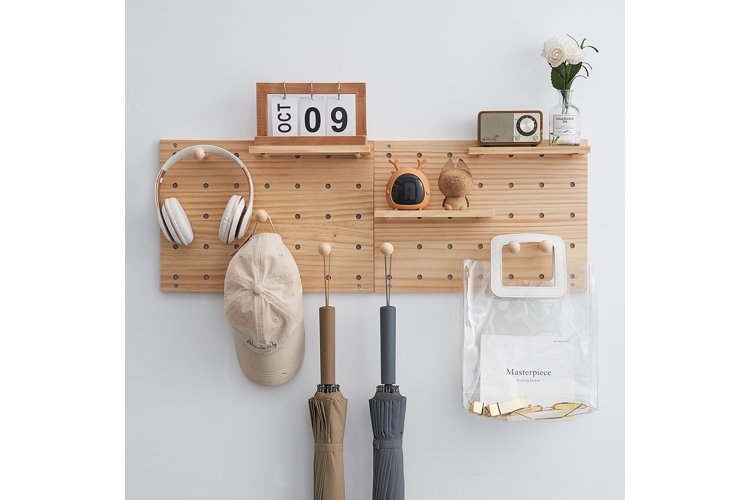 27 Functional & Stylish Pegboard Ideas to Try at Home