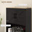 Armoire de rangement de cuisine avec comptoir pour four à micro-ondes-2074464821