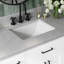 Ensemble de meuble-lavabo rectangulaire simple 48 po avec comptoir en quartz blanc Carrara-1064137417-1064137413