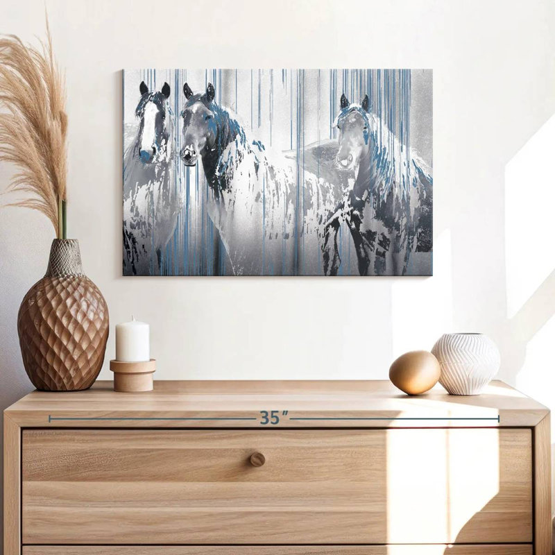 Cheval Brampt Three's Company, H 16 po x l 24 po