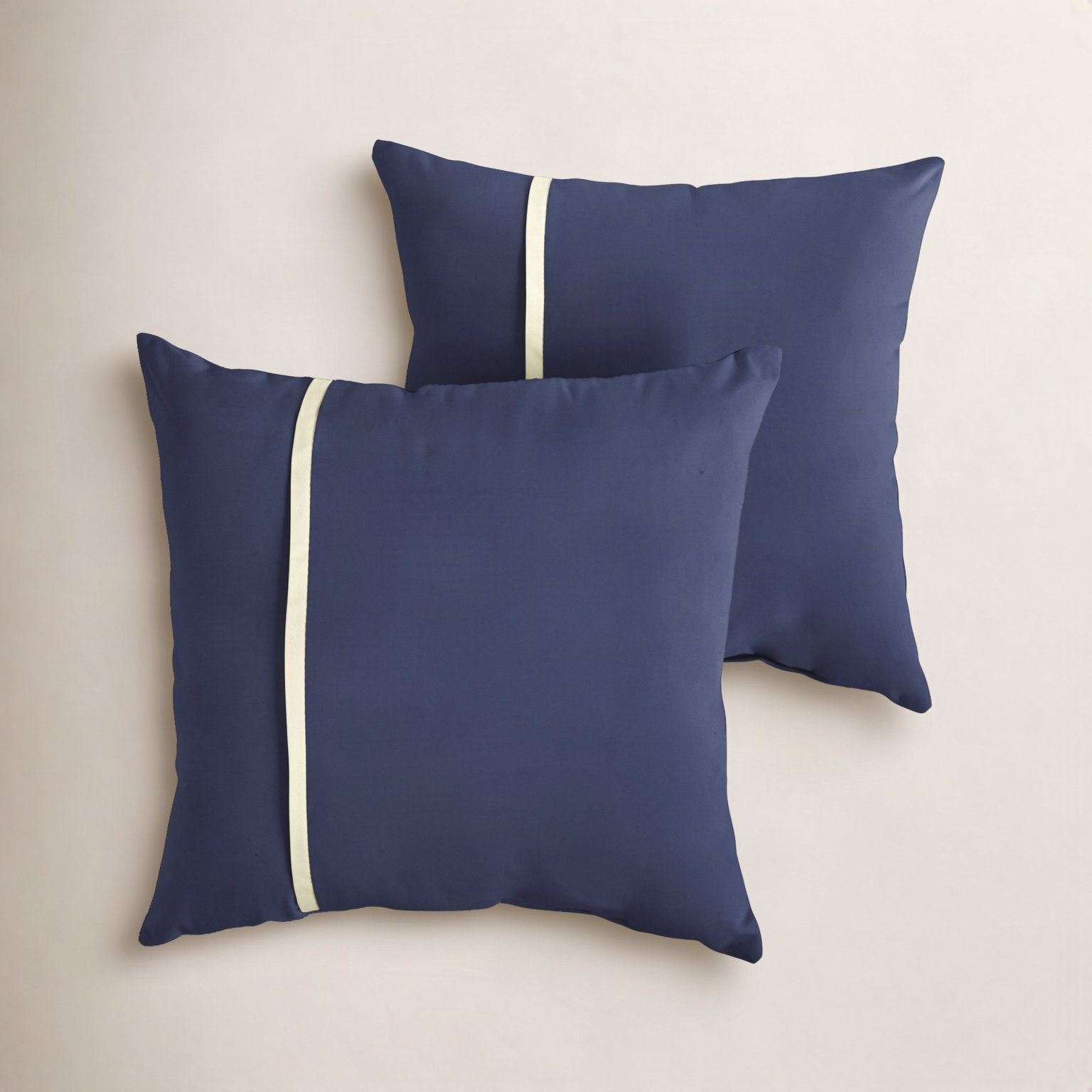 Idina Striped Sunbrella® Indoor/Outdoor Throw Pillow, 22" x 22"