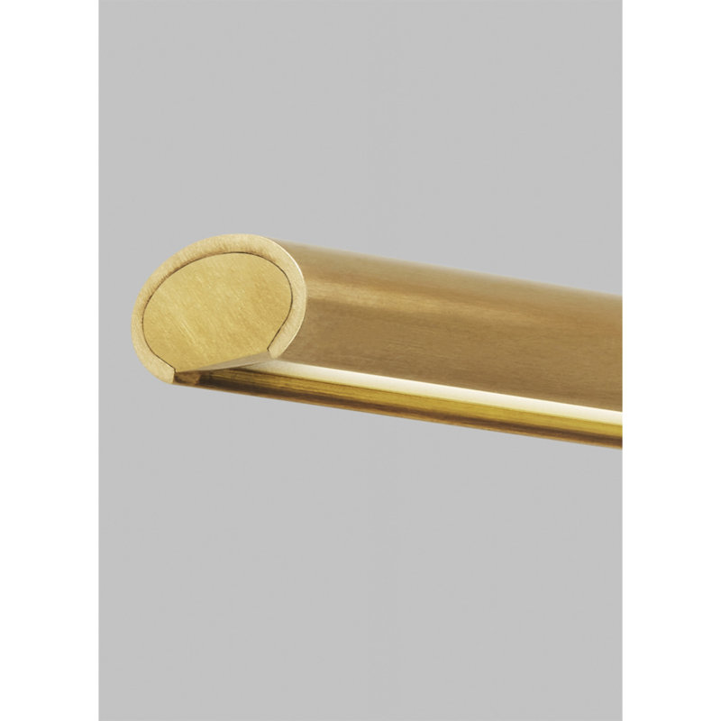 Plural Dimmable LED Wall Mounted Picture Light, Natural Brass