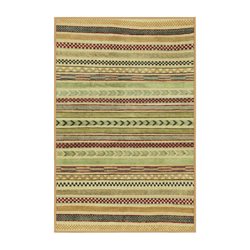 Abstract Indoor Rug, Rectangle 3' x 5'