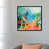 Toile avec cadre noir