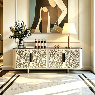 French-style minimalist high-end sideboard