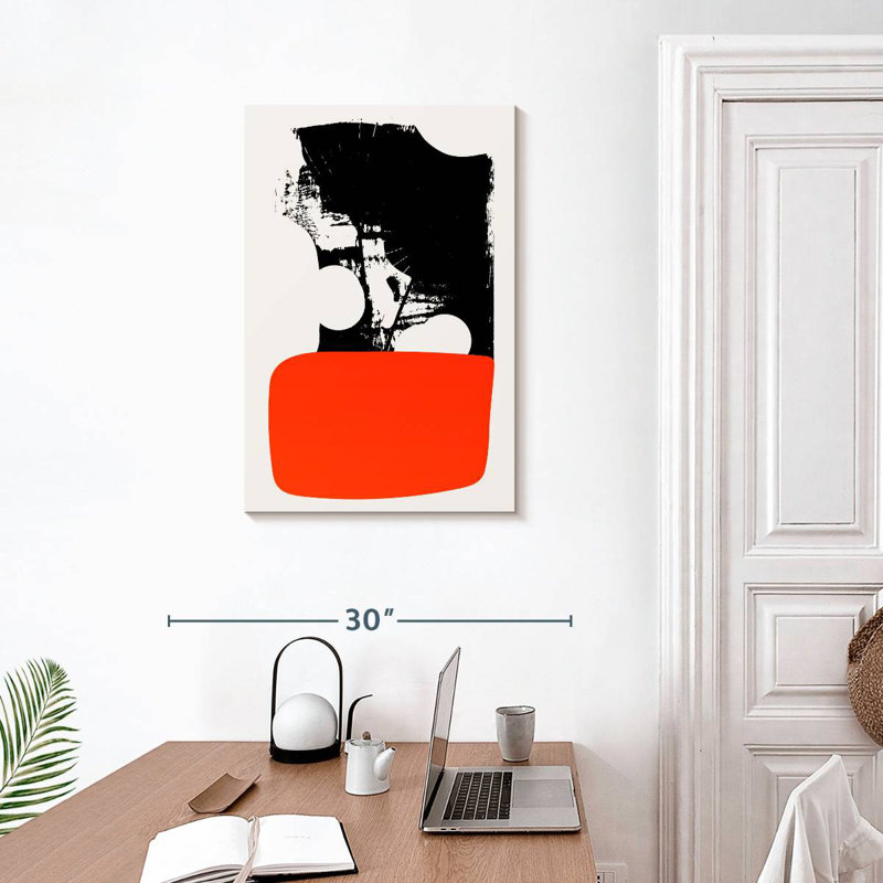 Avery Abstracta Orange, 30" H x 20" W
