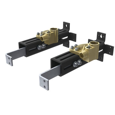 Weymouth Double Riser Floor Mount Tub Filler Mounting System