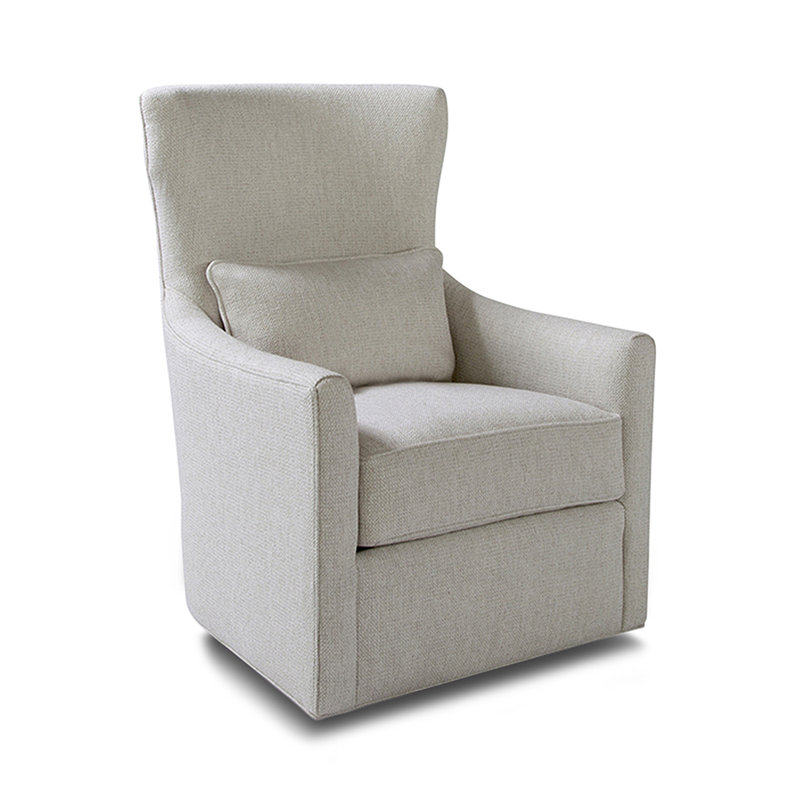 Swivel Armchair, Silver Fox