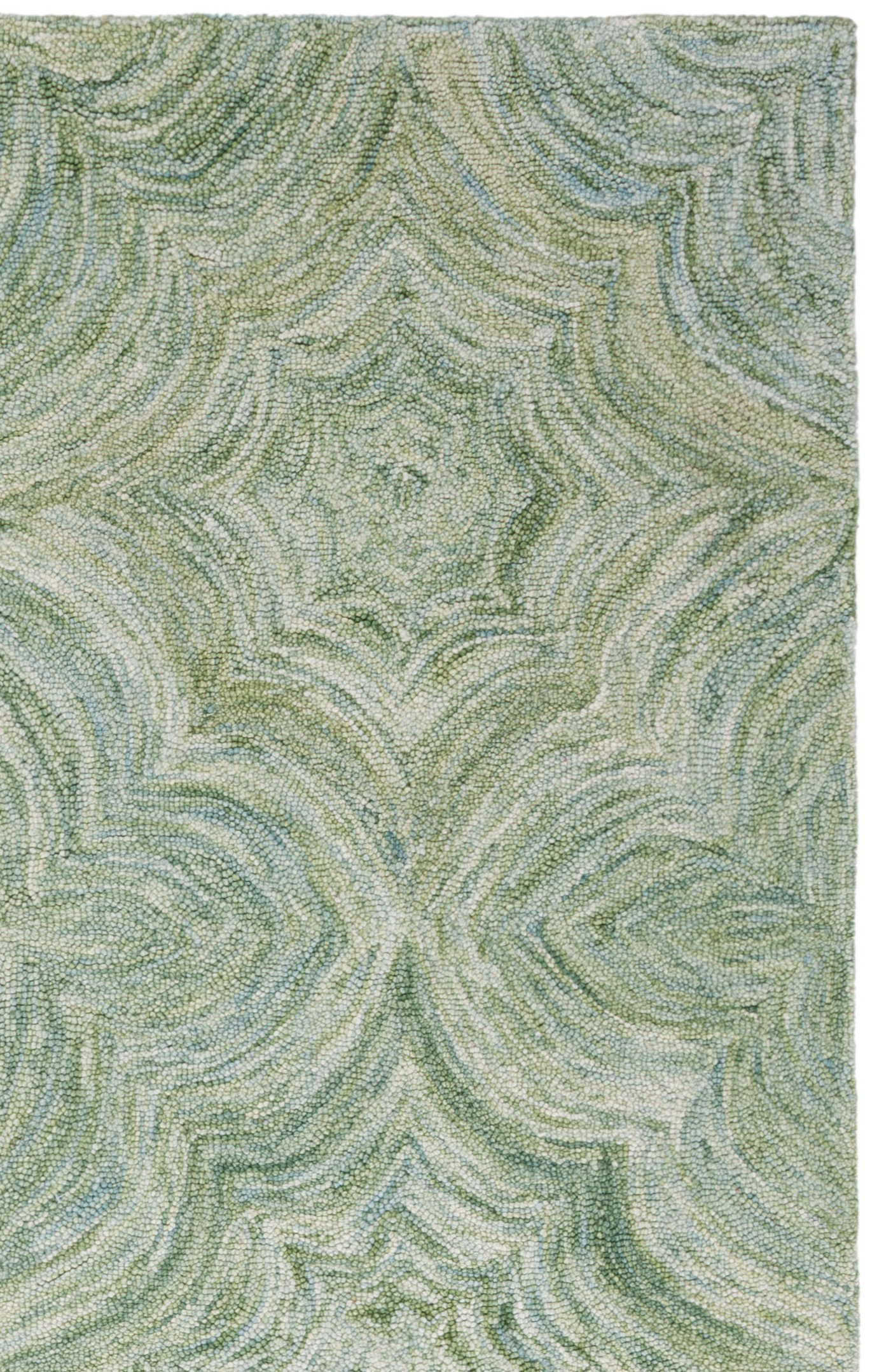 Standard One Color Rug Winston Porter Abhithi Hand Tufted Wool/Cotton Solid Color Rug in Gray ...