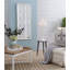 24 "x 60" miroir de plancher blanc patiné, miroir complet pour le salon de la chambre à coucher de la salle de bain