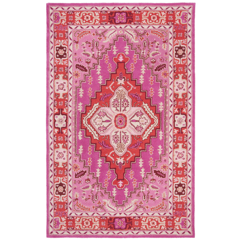 Blokzijl Hand Tufted Wool Oriental Rug, Rectangle 2'6" x 4'