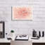 «Watercolor Wanderlust London Coral» par Laura Marshall, art mural sur toile-498913771