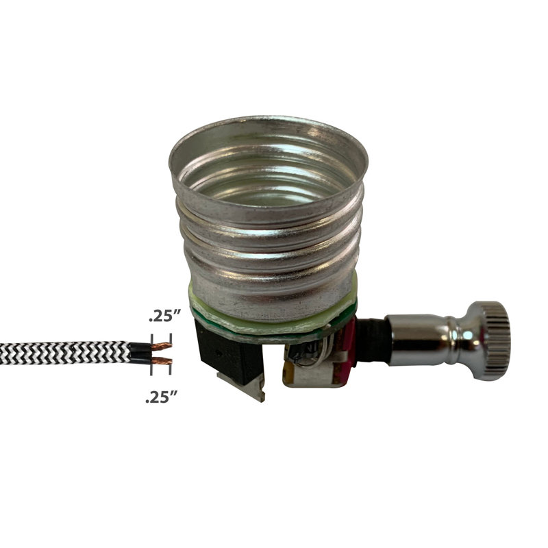 Gradateur de 150 watts, Nickel poli, 4
