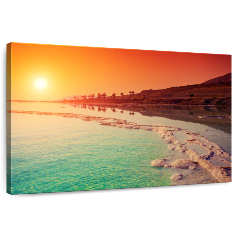 Gillard Dead Sea Sunrise, 24" H x 36" W