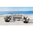 Aluminum 7 Piece Patio Chair Set, 7- Person Outdoor Seating Group -Patio Swivel Club Chairs, Couch and Tables-116794528