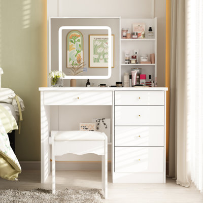 Dressing Table with Mirror