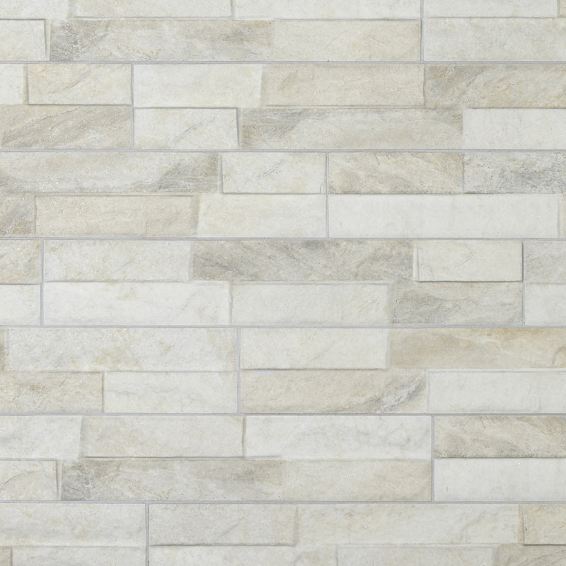 Ordino 3.25" x 17.5" Porcelain Subway Wall Tile, White