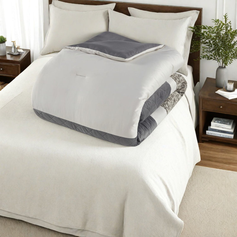 Luxurious Comforter Bedding Sets, Polyester Jacquard With Multicolor Style For Home