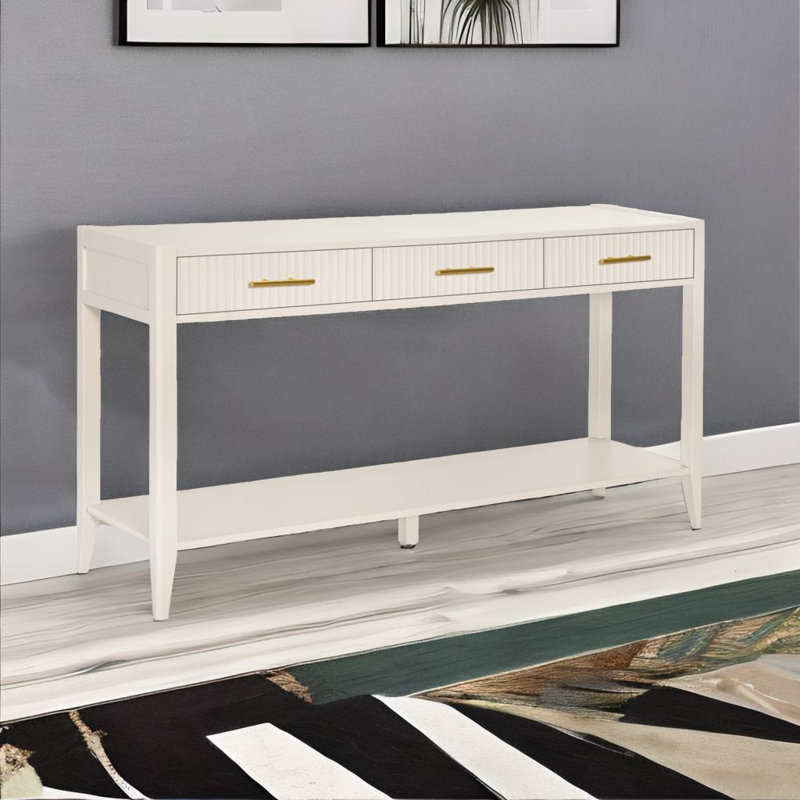 Console de haute qualité, Blanc