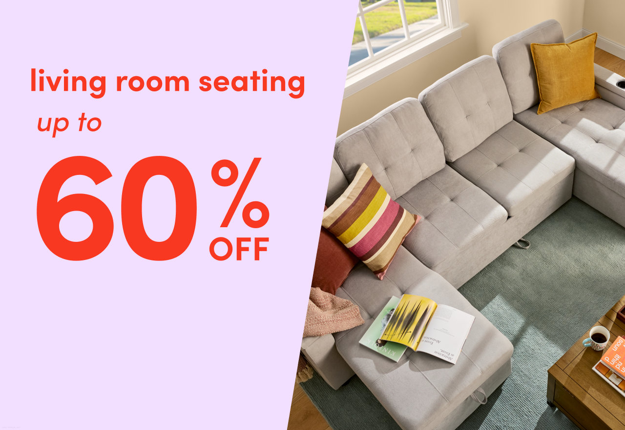 living room seating clearance