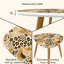 Ensemble de 2 tables basses gigognes Triangle