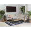 Table basse en bois massif 37,4 po Cove