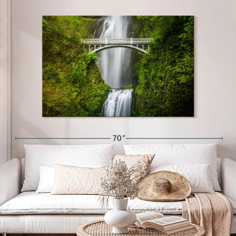 Pont Alvord Multnomah Falls, H 34 po x l 51 po