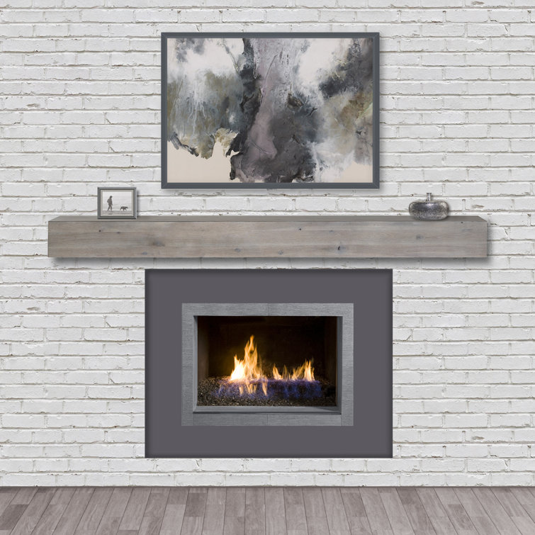 Pearl Mantels Solid Acacia Wood Mantel u0026 Reviews | Wayfair