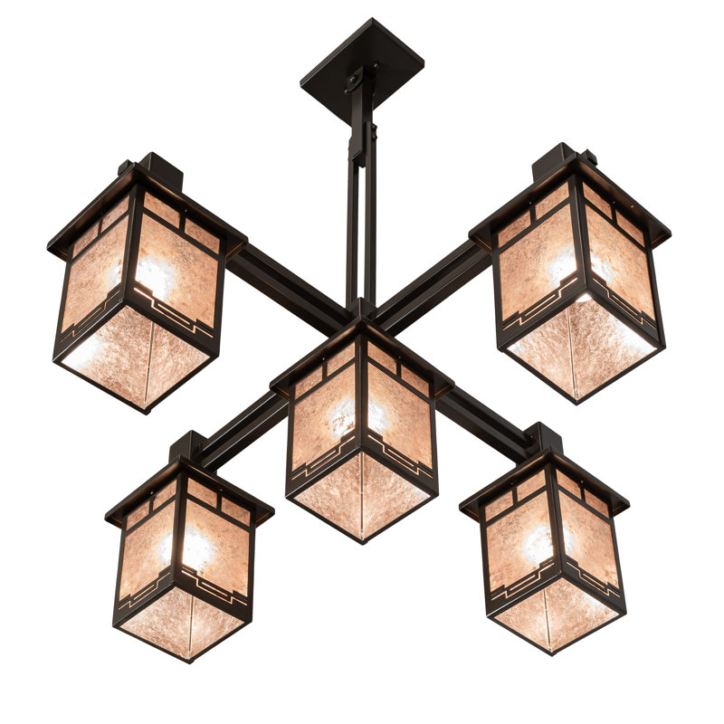 Rustic Lodge 5 - Light Chandelier
