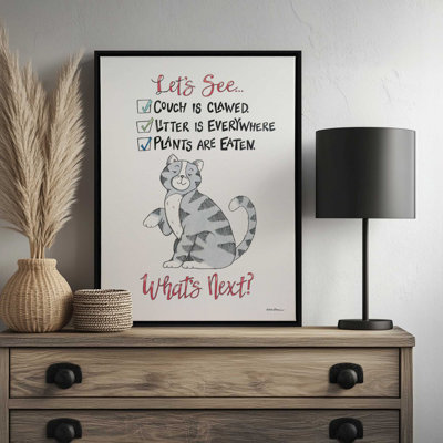 Quelle est la suite? par Deb Strain, reproduction d'art