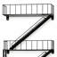 Hollard 3 Piece Metal Bracket Shelf