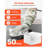 White Microfiber Cleaning Cloth 12x12 in Premium Microfiber Towels