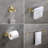 Circular 5 - Piece Bathroom Hardware Set-58850955