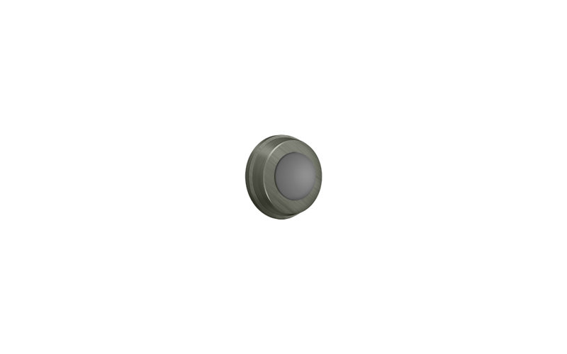 Door Stop, Antique Nickel