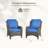 Gretna Wicker Outdoor Lounge Chair-1567186679-1527129297