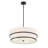 Brayden Studio Arelie Coal With White Pendant Light