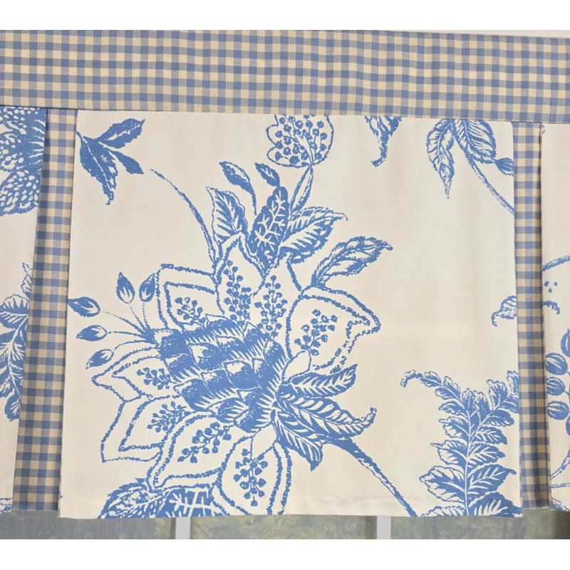 Cantonnière plissée RLF Home Natalia