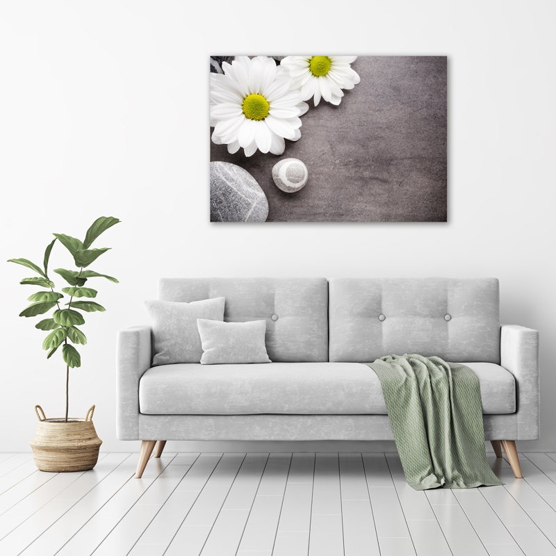 Gerbera - No Frame Print on Glass