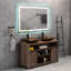 Miroir de salle de bain DEL-113373459-122873537