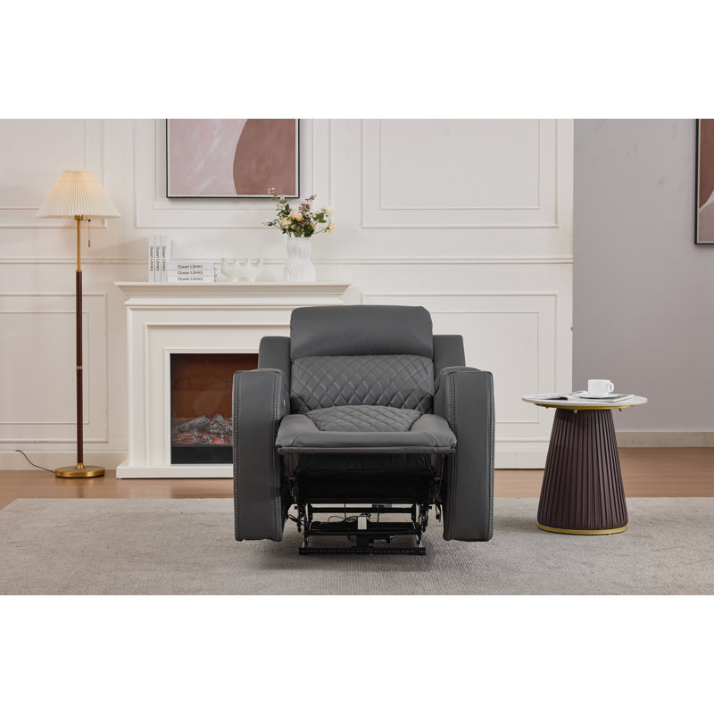 Fauteuil inclinable électrique Gainey, Gris