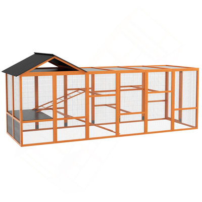 Wooden Chicken Coop For 6 - 10 Chickens