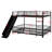 Metal Bunk Bed With Slide And Guardrails-3625820-3625821