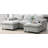 86.5'' Chenille Modular Sectional Sofa With Storage Pockets, 5 Seat U Shaped Couch Set With Pillows,Free Combination,Modern Cloud Sofa With 2 Movable Ottoman For Living Room,Apartment-1512580896