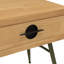 Ancle 60cm W Steel Bedside Table