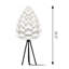 Lampe de table à trépied en métal 24 po Yates-21752291-50772281