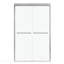 Cabine de douche coulissante demi-cadre l 76 po x H 76 po, 3/8 po (8 mm), chrome