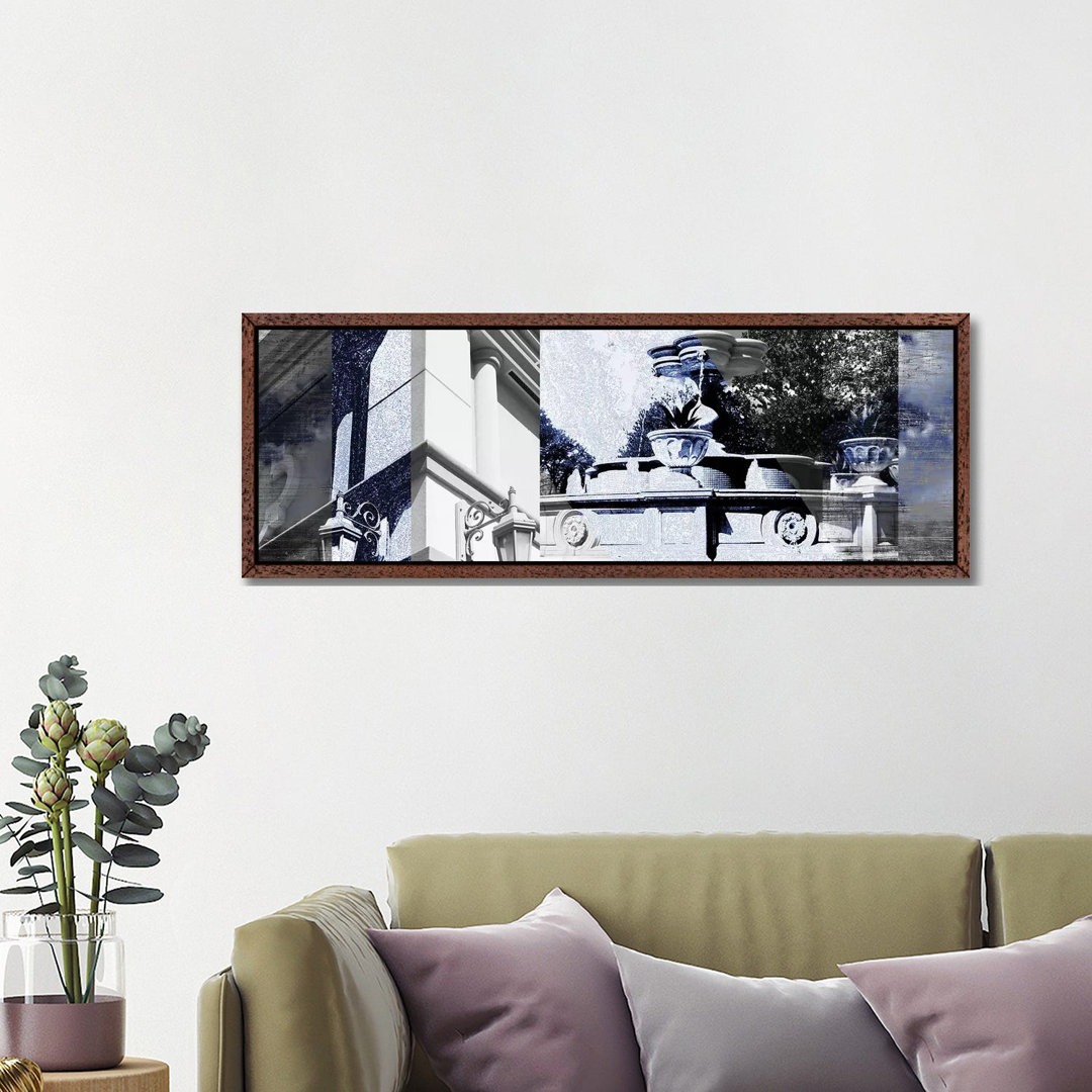 Architektur Collage II von Sisa Jasper - Panoramaleinwand auf Leinwand Giclée auf Leinwand