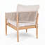 Fauteuil club d'extérieur en bois d'acacia-799198424
